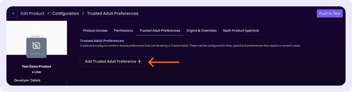 Trusted Adult Preferences 1